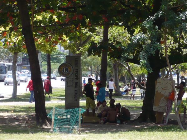 Straßenkinder in Boa Viagem / Recife